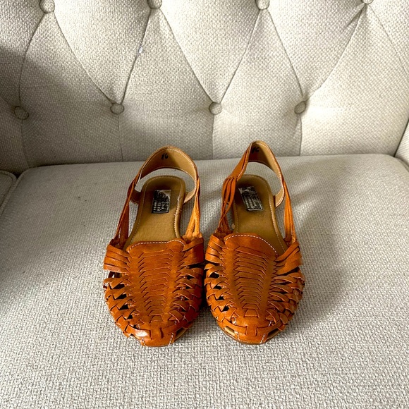 Linea Diamante Shoes - Handmade Leather Huaraches